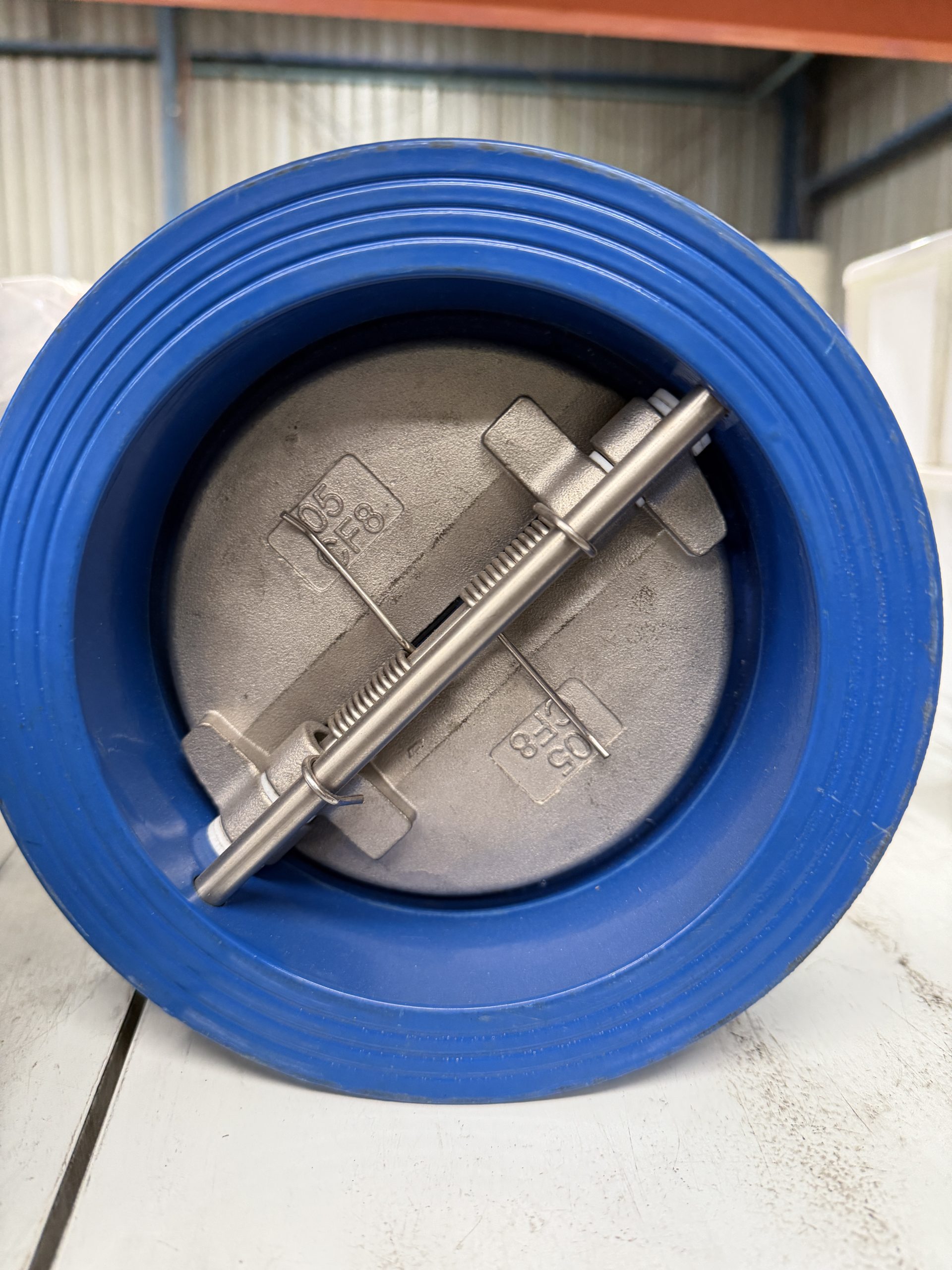 CAST IRON DUO WAFER CHECK VALVE