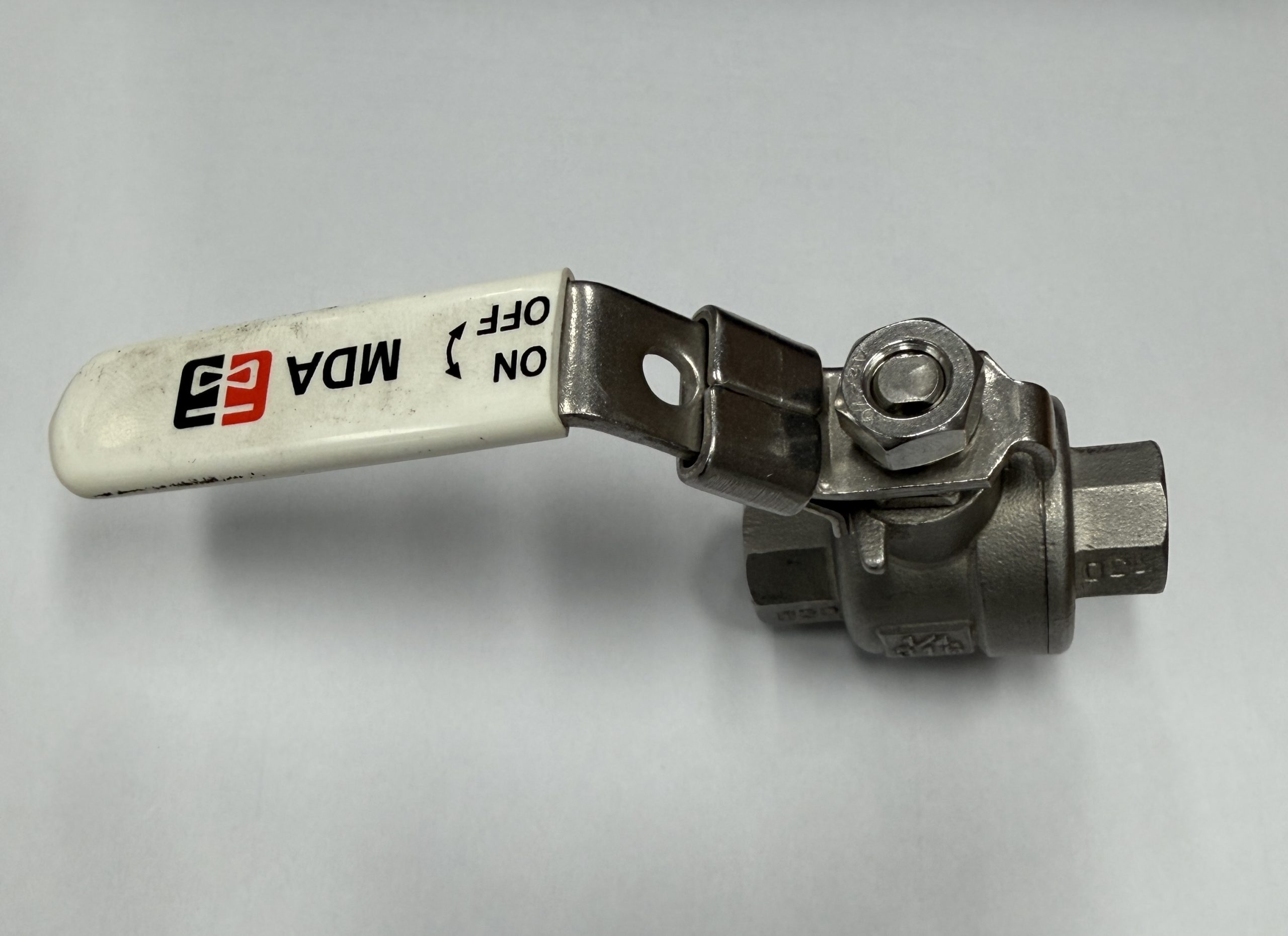 316 STAINLESS STEEL 2 PIECE FULL BORE BALL VALVE F/F